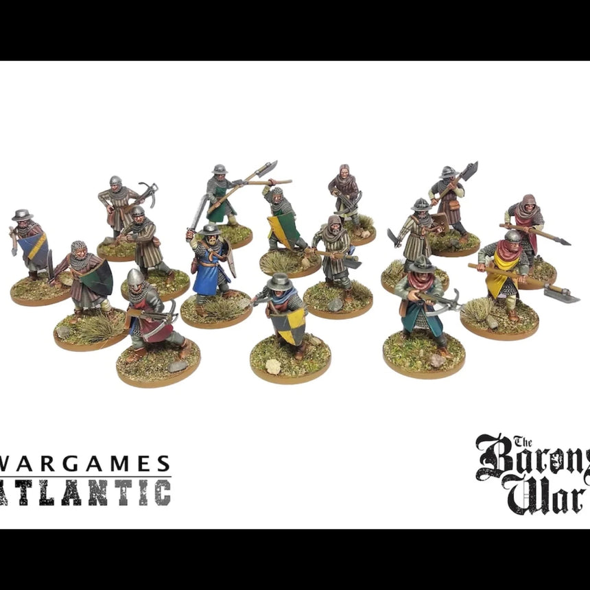 Foot Serjeants (1100 - 1320) - Infanterie - Wargames Atlantic - WAAAC002