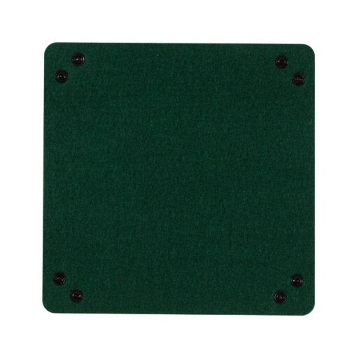 Forest Green Felt Folding Dice Tray - Zubehör - all rolled up - DTS-ARU-FDT-014