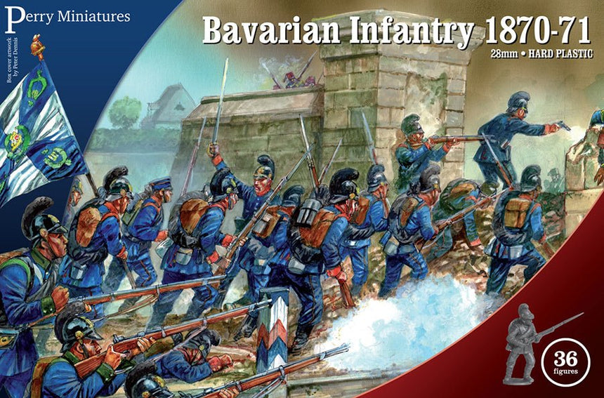 PRU 25 Franco-Prussian Bavarian Infantry 1870-71