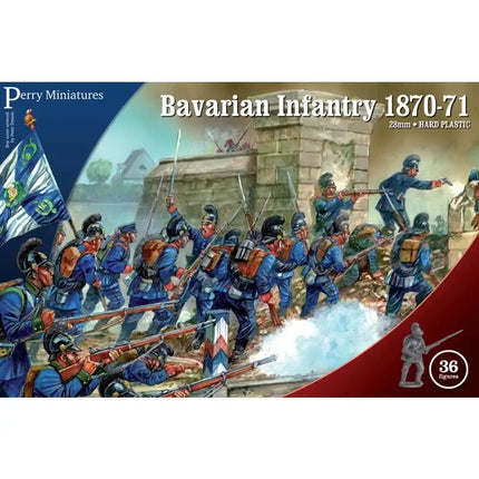 Franco - Prussian Bavarian Infantry 1870 - 71 - Infanterie - Perry Miniatures - PM-PRU25