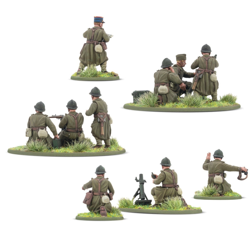 French Army Heavy Weapons Platoon - Warlord Games