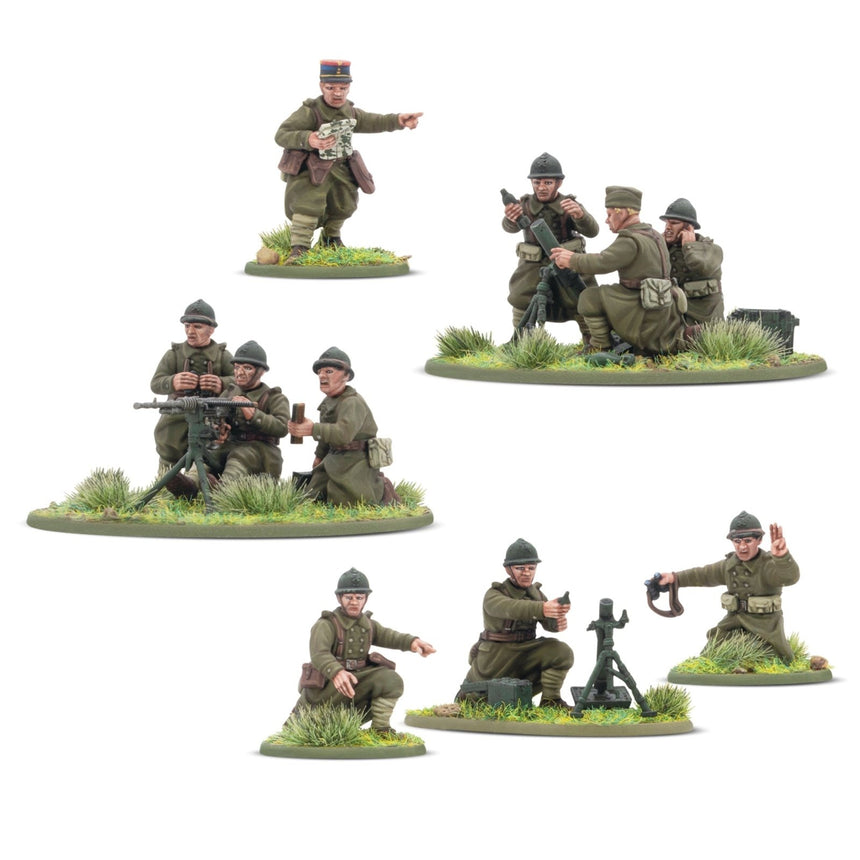 French Army Heavy Weapons Platoon - Warlord Games