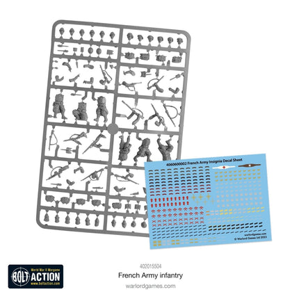 French Army Infantry - Infanterie - Warlord Games - 402015504