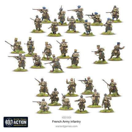 French Army Infantry - Infanterie - Warlord Games - 402015504