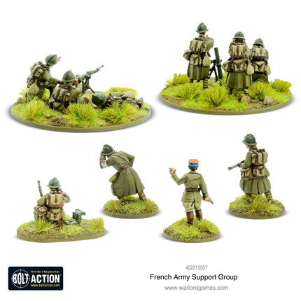 French Army Support Group - Infanterie - Warlord Games - 402215507