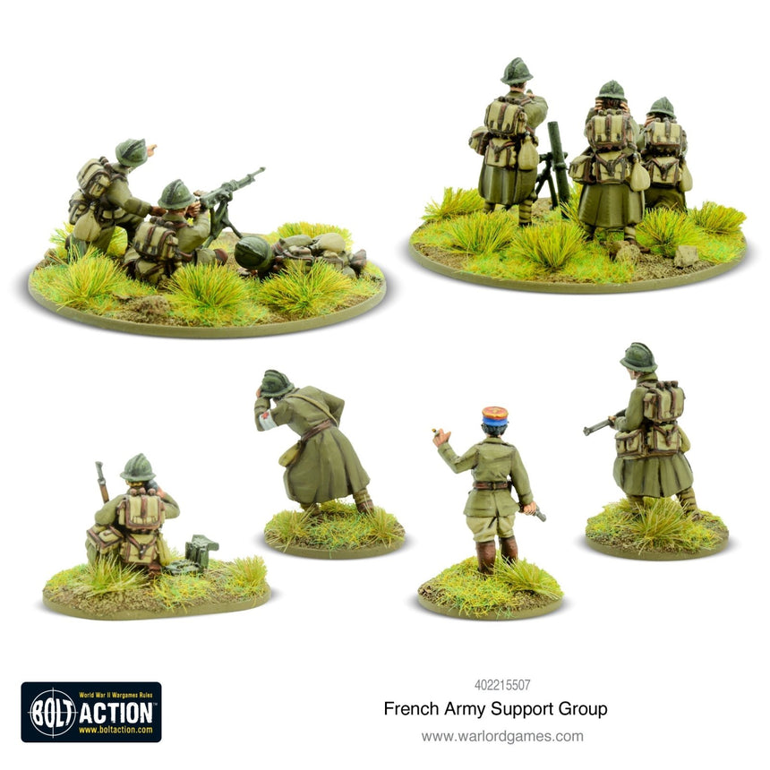 French Army Support Group - Infanterie - Warlord Games - 402215507