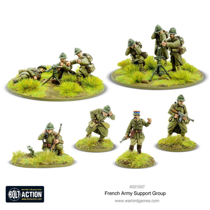 French Army Support Group - Infanterie - Warlord Games - 402215507