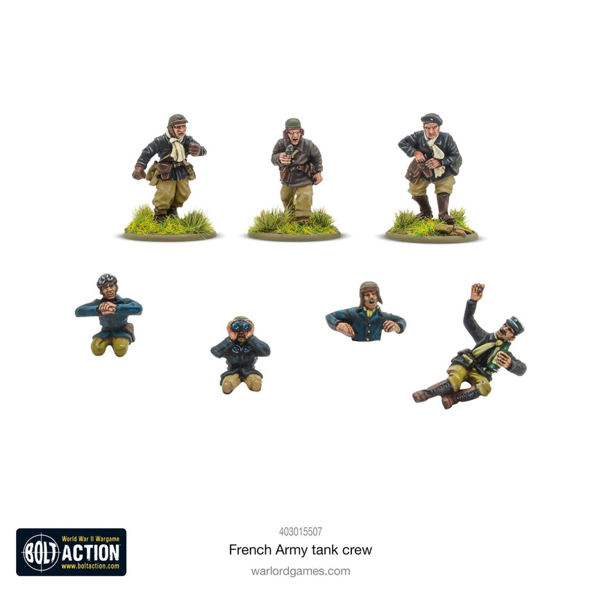 French Army Tank Crew - Sonder - /Einzelmodelle - Warlord Games - 403015507
