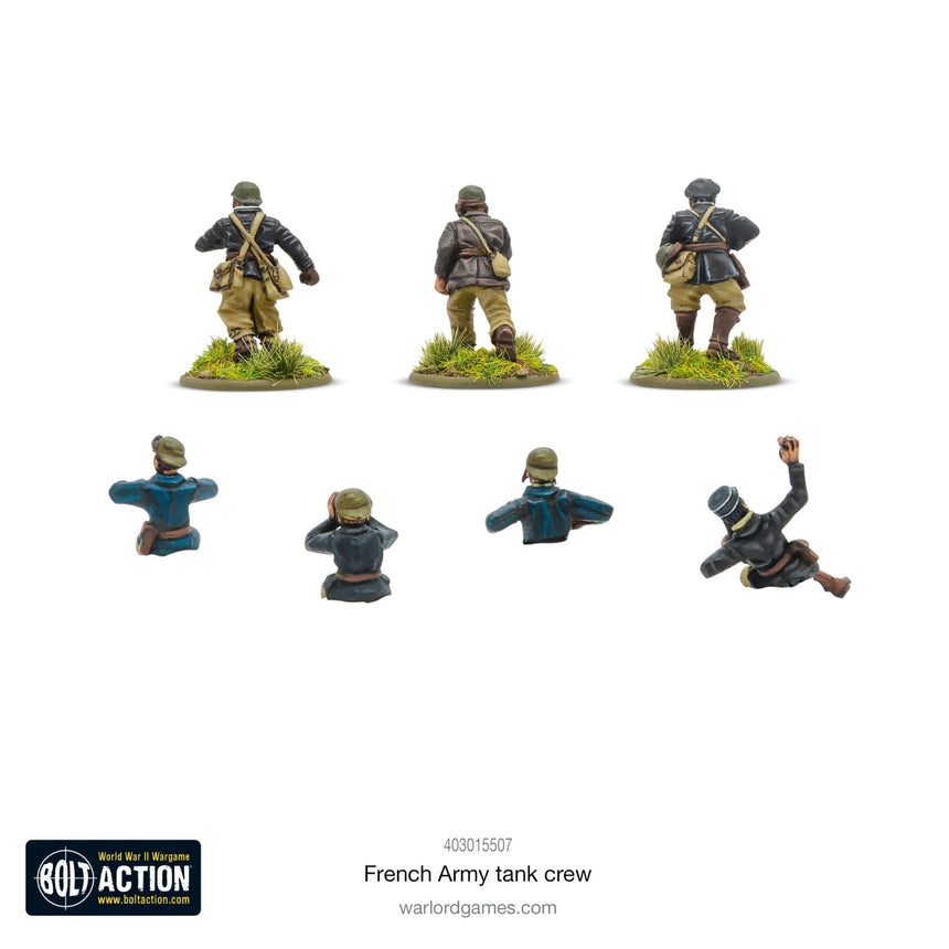 French Army Tank Crew - Sonder - /Einzelmodelle - Warlord Games - 403015507