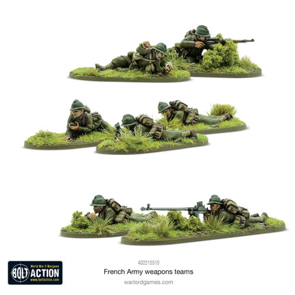 French Army Weapons Teams - Infanterie - Warlord Games - 402215510