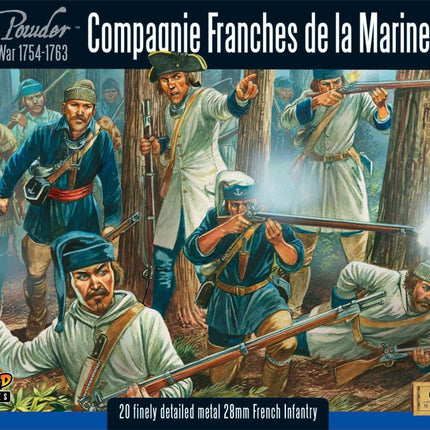 French Compagnie de la Marine - Infanterie - Warlord Games - WG7-FIW-04