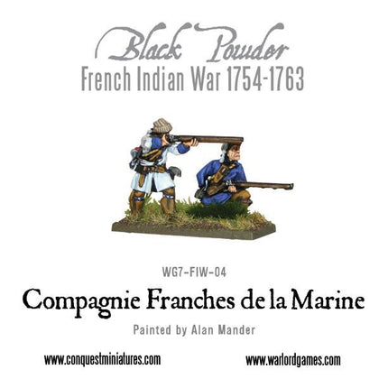 French Compagnie de la Marine - Infanterie - Warlord Games - WG7-FIW-04