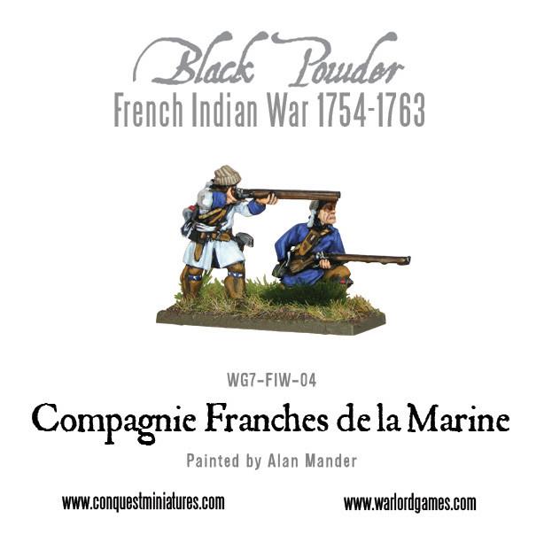 French Compagnie de la Marine - Infanterie - Warlord Games - WG7-FIW-04