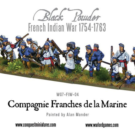 French Compagnie de la Marine - Infanterie - Warlord Games - WG7-FIW-04