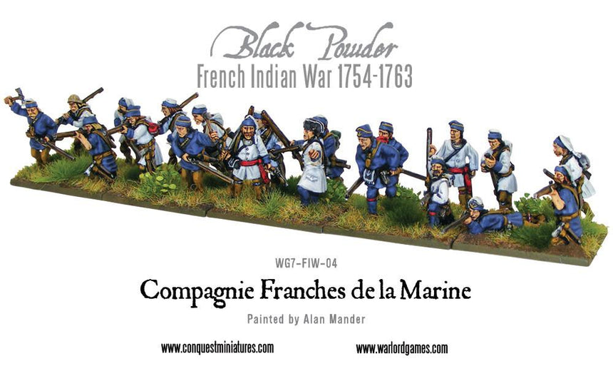 French Compagnie de la Marine - Infanterie - Warlord Games - WG7-FIW-04