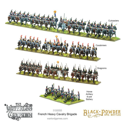 French Heavy Cavalry Brigade - Kavallerie - Warlord Games - 312002003