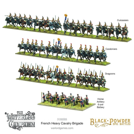 French Heavy Cavalry Brigade - Kavallerie - Warlord Games - 312002003