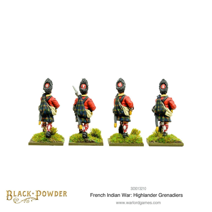 French Indian War: Highlander Grenadiers - Infanterie - Warlord Games - 303013210