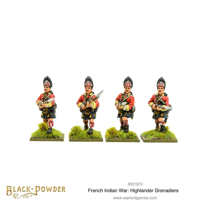 French Indian War: Highlander Grenadiers - Infanterie - Warlord Games - 303013210