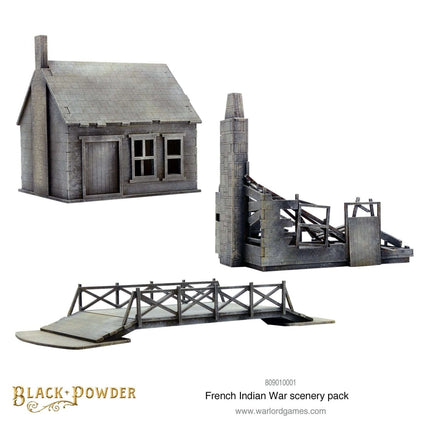 French Indian War Scenery Pack - Gelände - Sarissa - 809010001