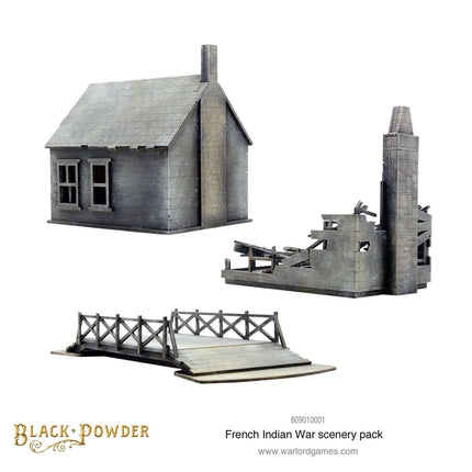 French Indian War Scenery Pack - Gelände - Sarissa - 809010001