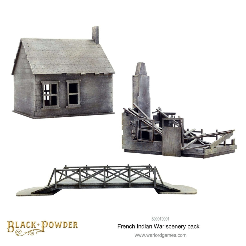 French Indian War Scenery Pack - Gelände - Sarissa - 809010001