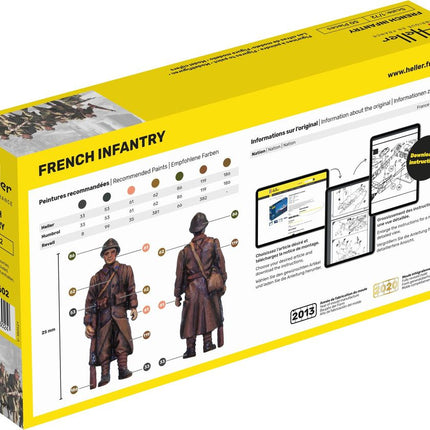 French Infantry - Infanterie - Heller - 49602