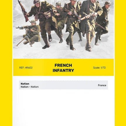 French Infantry - Infanterie - Heller - 49602