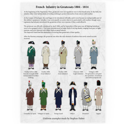 French Infantry in Greatcoats (1804 - 1814) - Infanterie - Wargames Atlantic - WAANW004