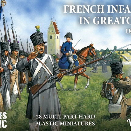 French Infantry in Greatcoats (1804 - 1814) - Infanterie - Wargames Atlantic - WAANW004