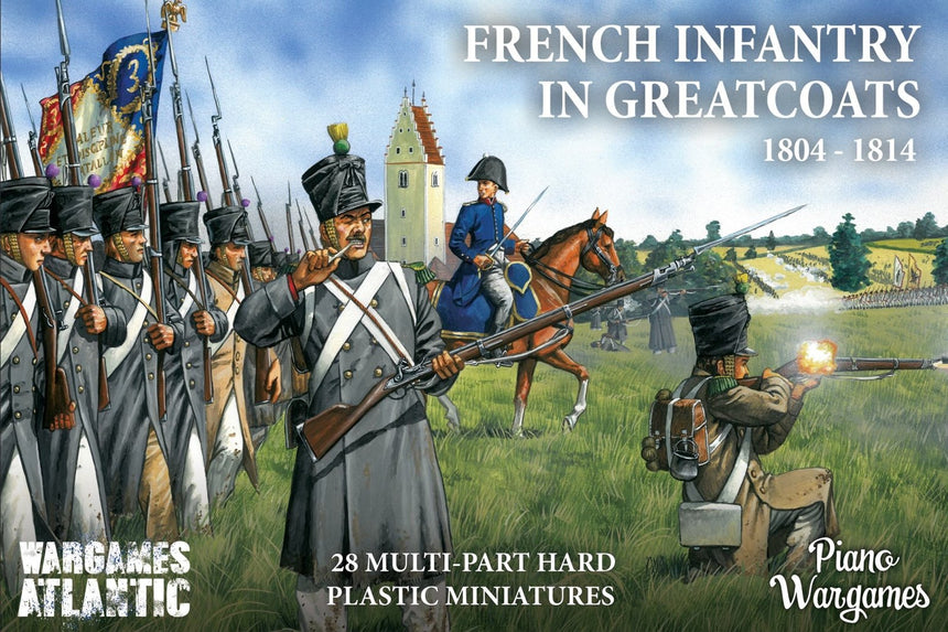 French Infantry in Greatcoats (1804 - 1814) - Infanterie - Wargames Atlantic - WAANW004