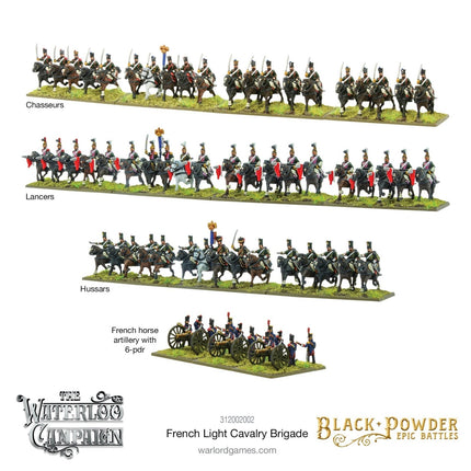 French Light Cavalry Brigade - Kavallerie - Warlord Games - 312002002