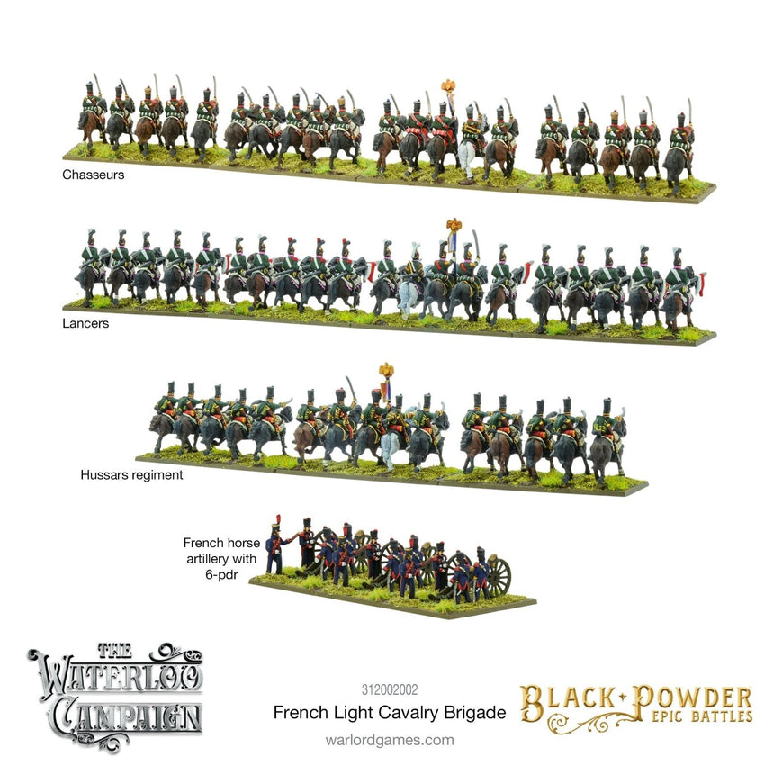 French Light Cavalry Brigade - Kavallerie - Warlord Games - 312002002