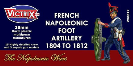 French Napoleonic Artillery 1804 - 1812 - Artillerie - Victrix - VX0017