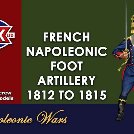 French Napoleonic Artillery 1812 - 1815 - Artillerie - Victrix - VX0018