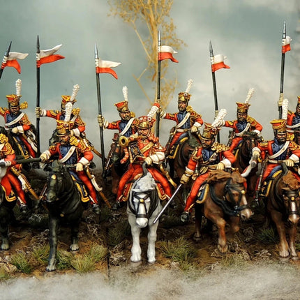 French Napoleonic Imperial Guard Lancers - Kavallerie - Victrix - VX0020