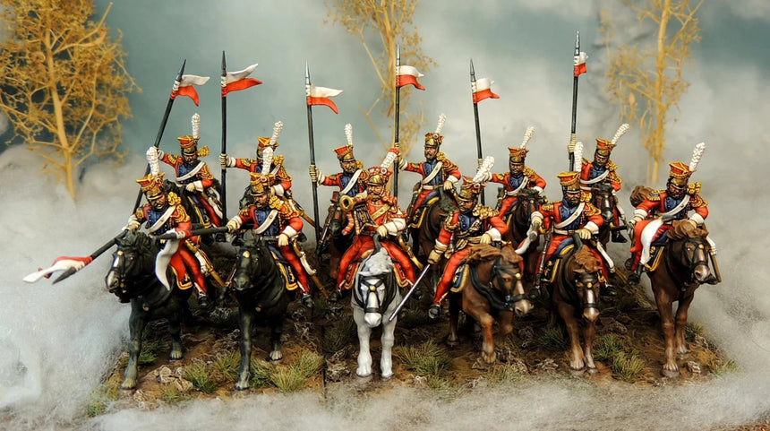 French Napoleonic Imperial Guard Lancers - Kavallerie - Victrix - VX0020