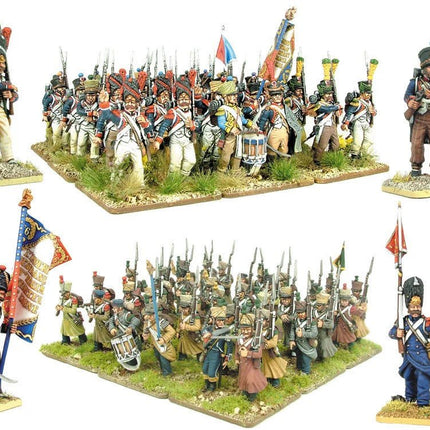 French Napoleonic Infantry 1807 - 1812 - Infanterie - Victrix - VX0005