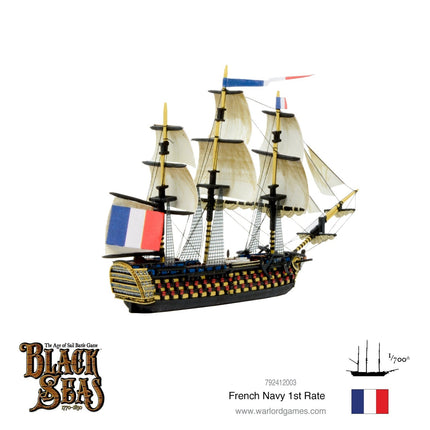 French Navy 1st Rate - Schiffe - Warlord Games - 792412003