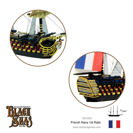 French Navy 1st Rate - Schiffe - Warlord Games - 792412003