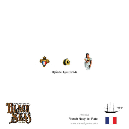 French Navy 1st Rate - Schiffe - Warlord Games - 792412003