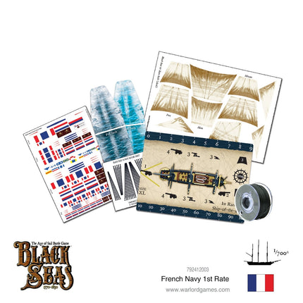 French Navy 1st Rate - Schiffe - Warlord Games - 792412003