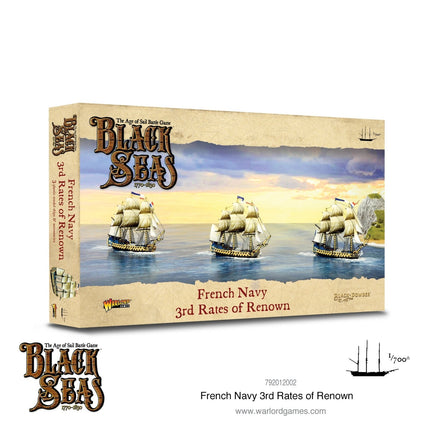 French Navy 3rd Rates of Renown - Schiffe - Warlord Games - 792012002