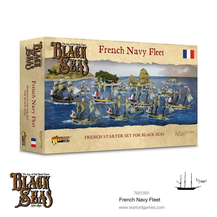 French Navy Fleet (1770 - 1830) - Schiffe - Warlord Games - 792012001