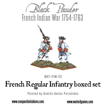 French Regular Infantry Boxed Set - Infanterie - Warlord Games - WG7-FIW-03