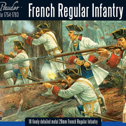 French Regular Infantry Boxed Set - Infanterie - Warlord Games - WG7-FIW-03