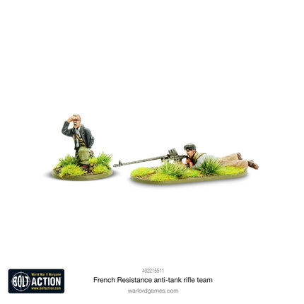 French Resistance anti-tank rifle team