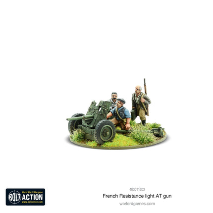 French Resistance Light Anti - Tank Gun - Artillerie - Warlord Games - 403011302