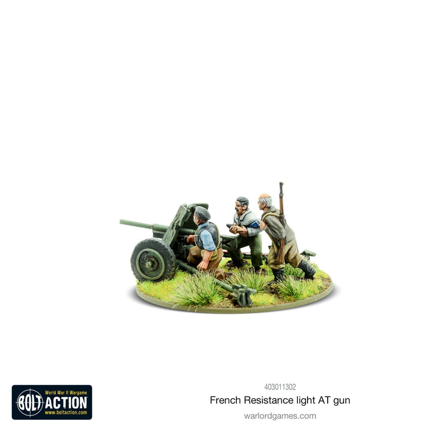 French Resistance Light Anti - Tank Gun - Artillerie - Warlord Games - 403011302