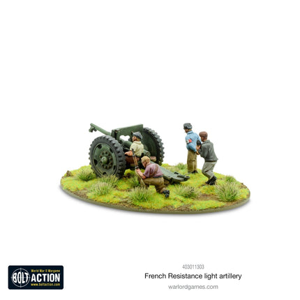 French Resistance Light Artillery - Artillerie - Warlord Games - 403011303